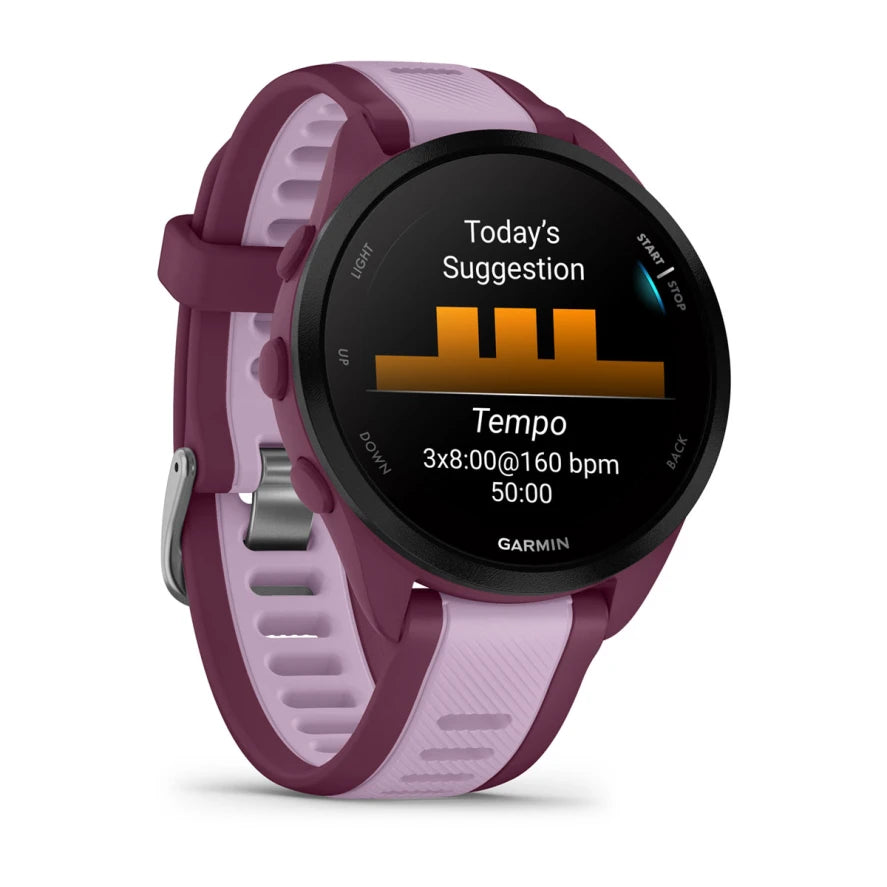 Running Watch Garmin Forerunner 165 Music running shoe