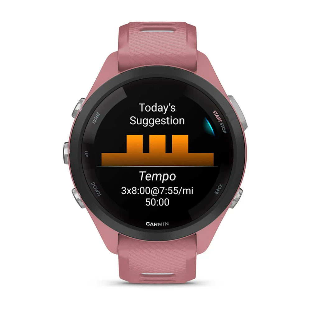 Running Watch Garmin Forerunner 265s running shoe