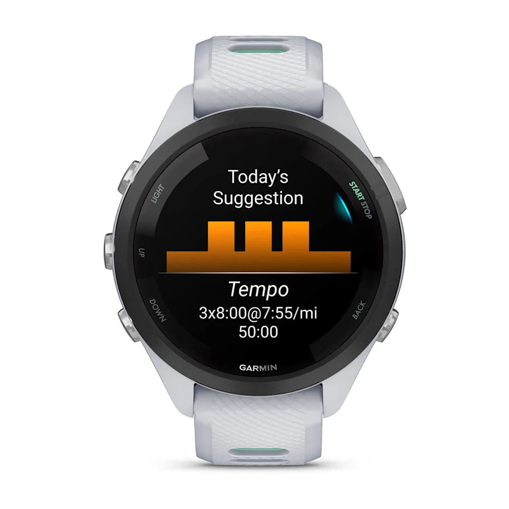 Running Watch Garmin Forerunner 265s running shoe